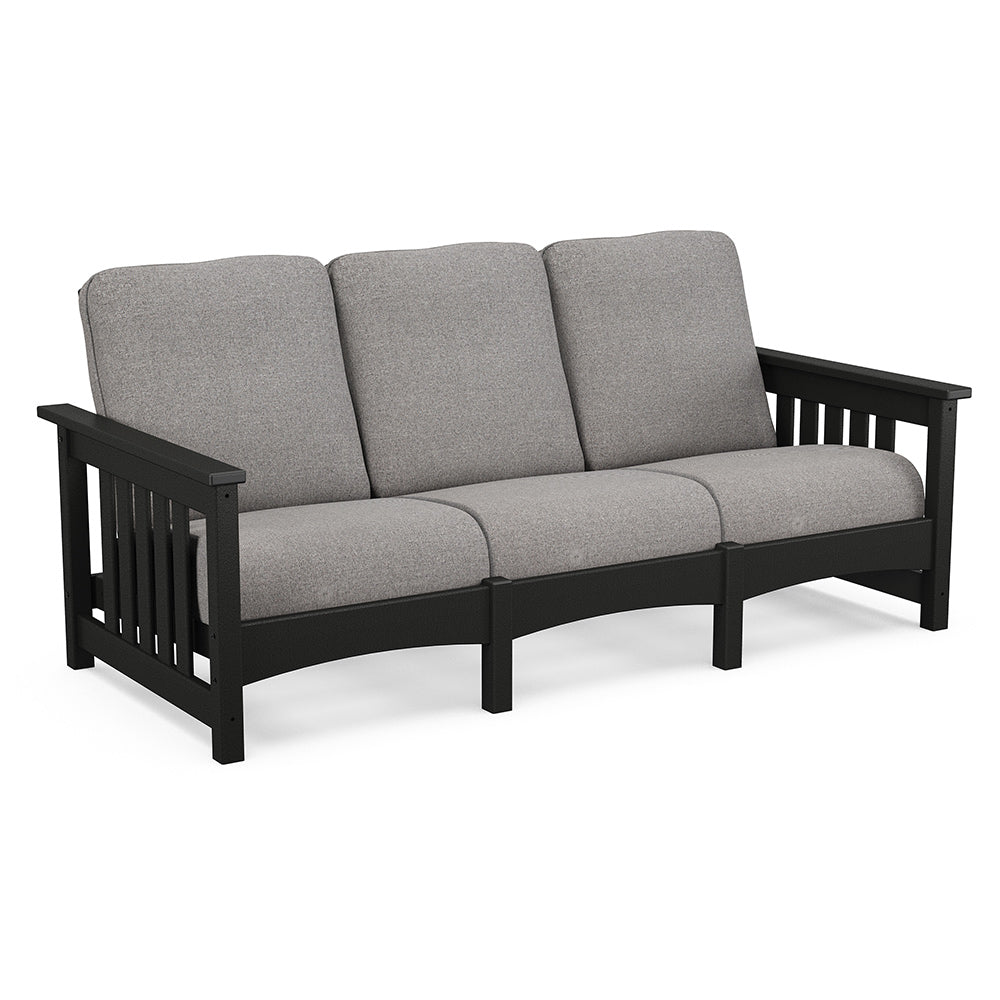Mission Deep Seating Sofa - Black
