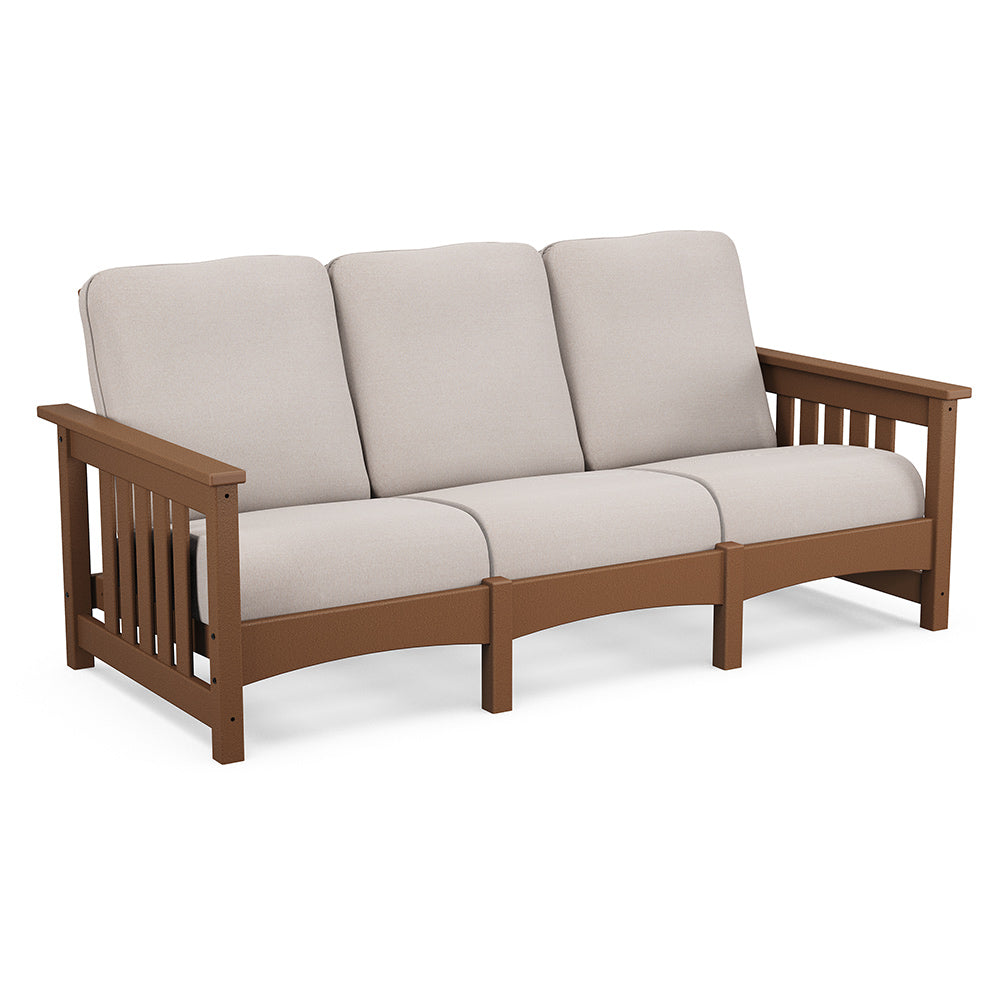 Mission Deep Seating Sofa - Teak