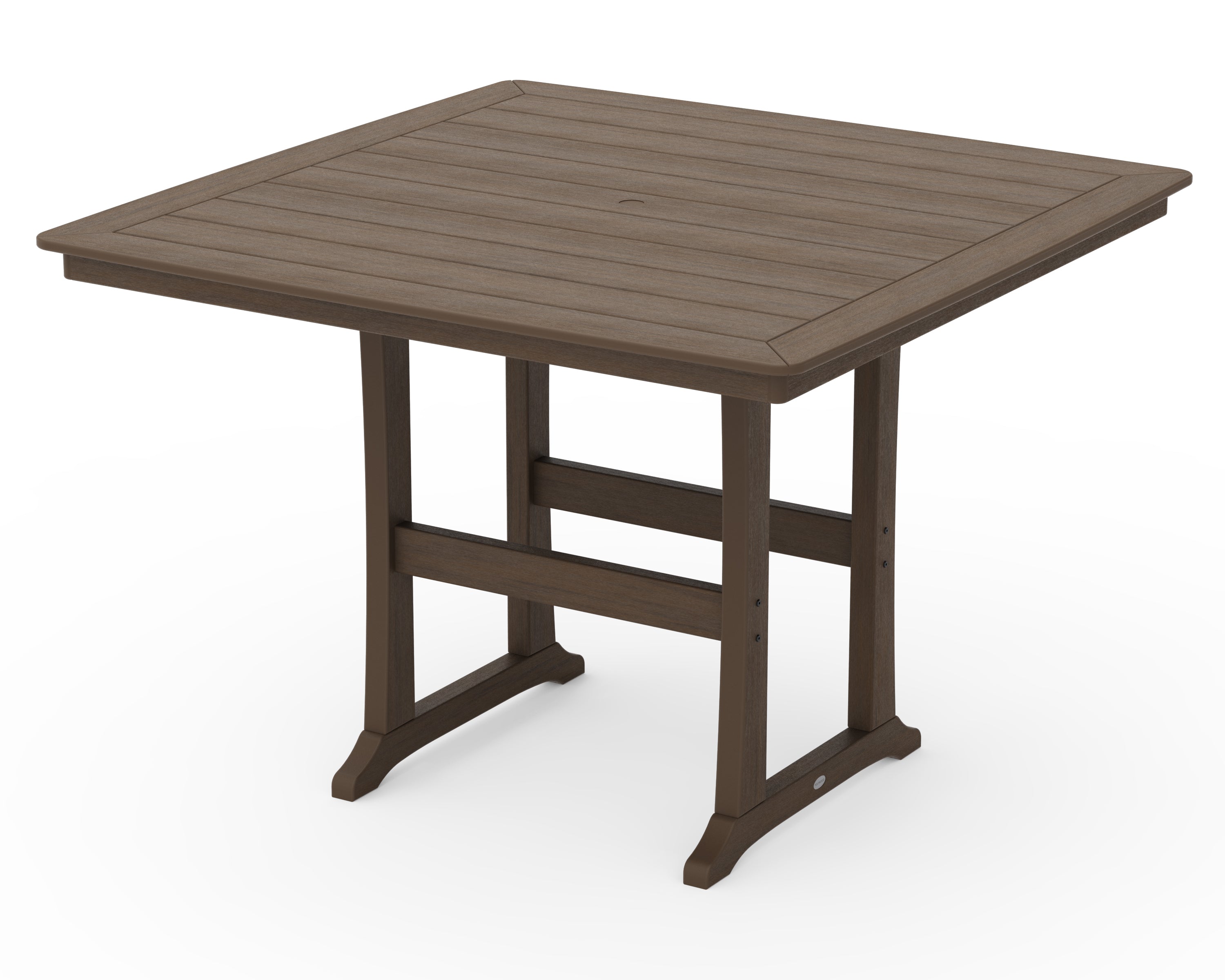Nautical Trestle 59" Bar Table
