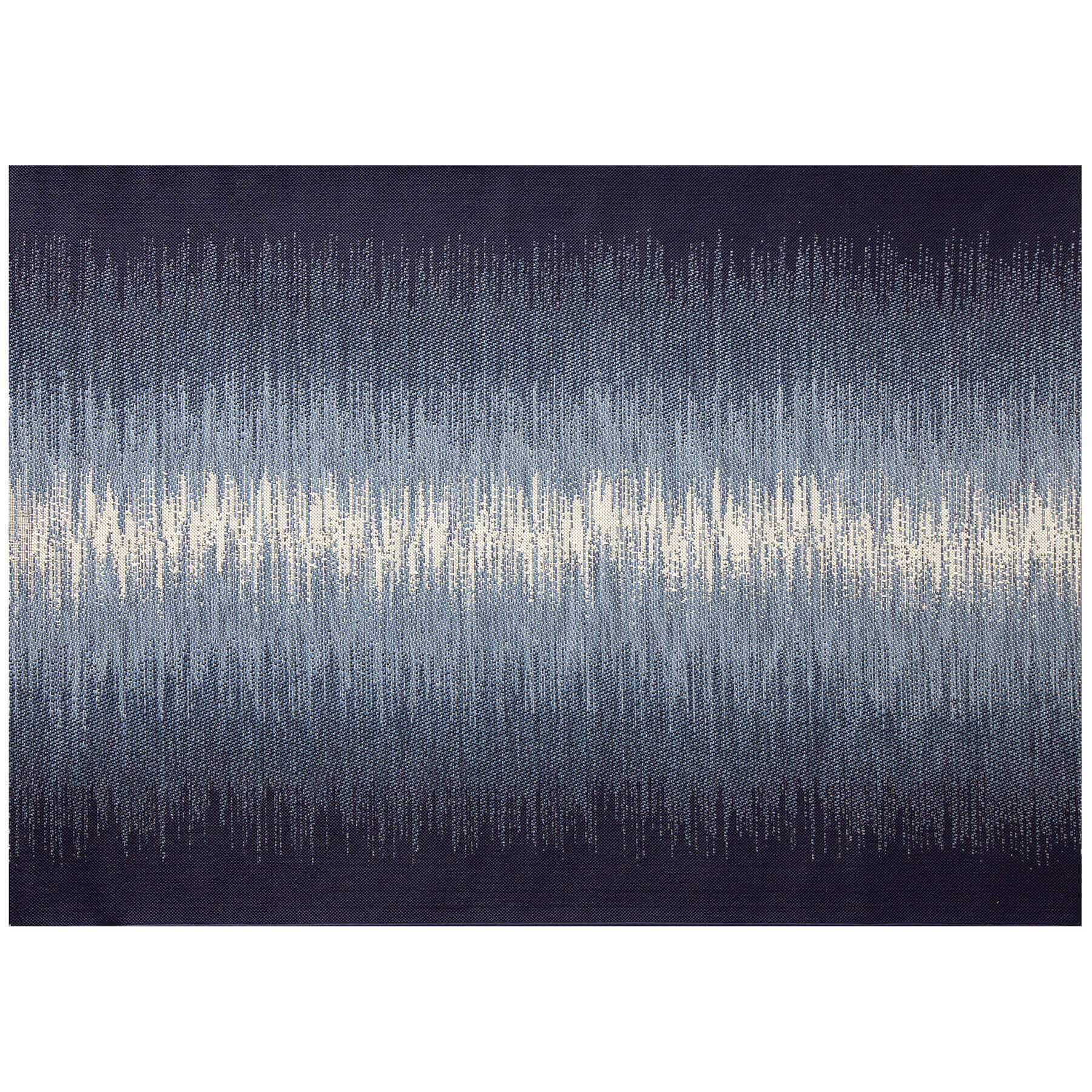 Reflections - Ocean Blue Outdoor Rug RG-334-369 by Treasure Garden
