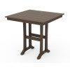 Farmhouse Trestle 37" Square Counter Table