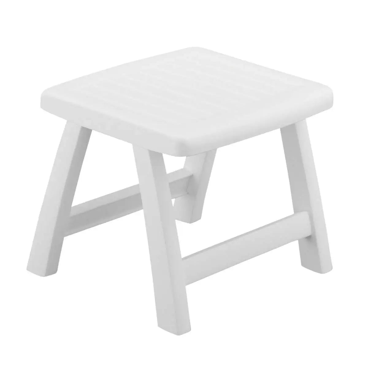 Roma Polymer Resin Side Table / Ottoman
