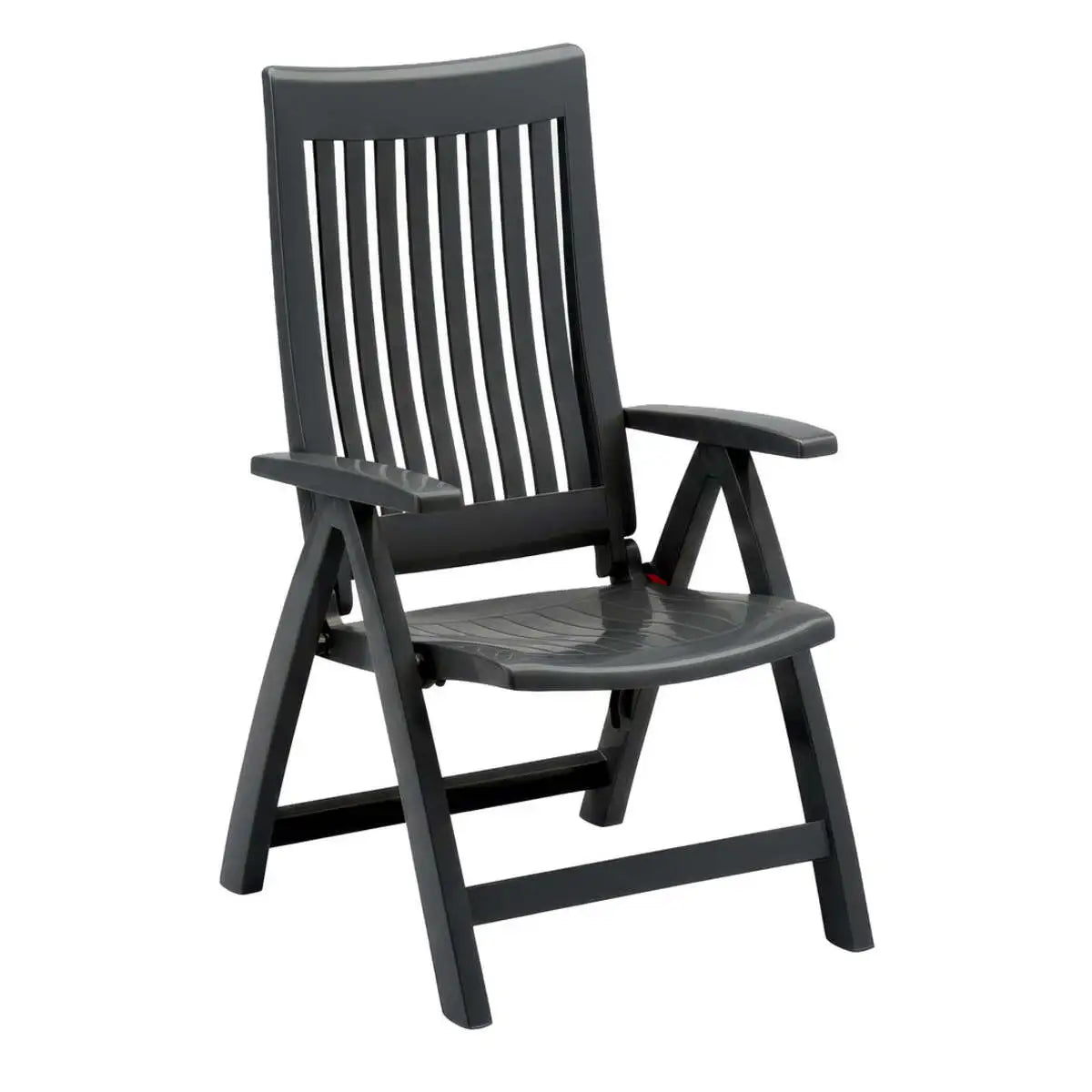 Roma Polymer Resin Multi Position Chair, Anthracite