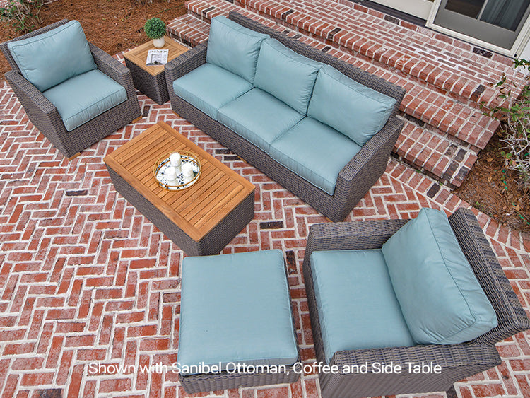 Sanibel 24" x 43" Rectangular Coffee Table