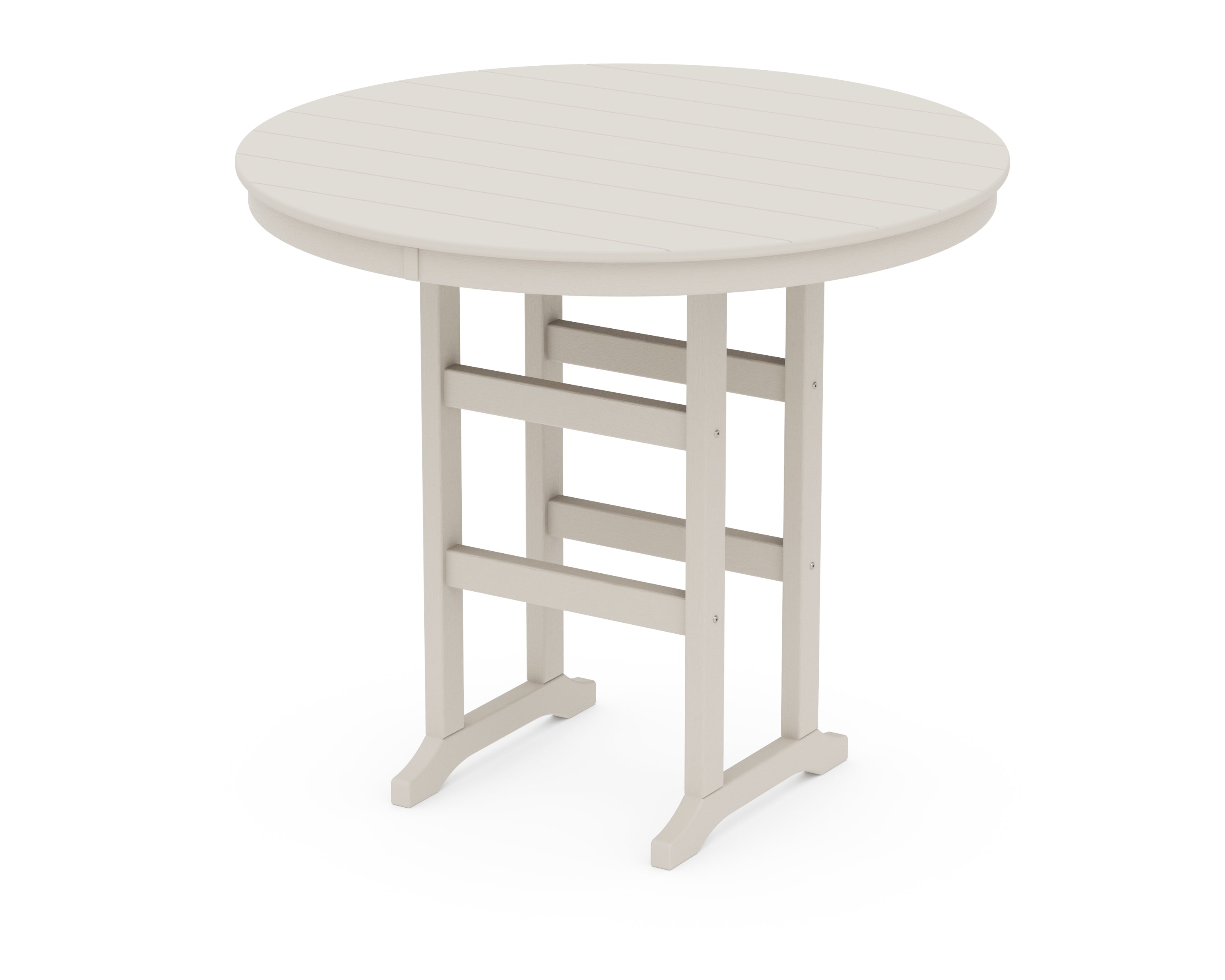 48" Round Farmhouse Bar Table