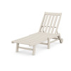 Vineyard Chaise with Wheels