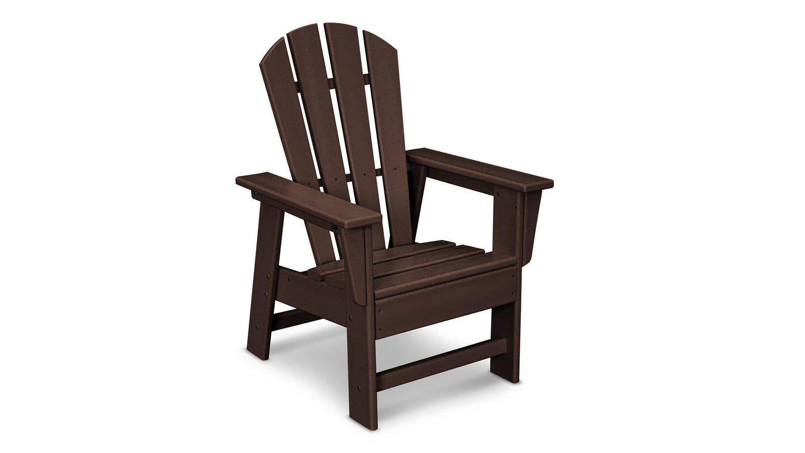 POLYWOOD Kids Adirondack Chair - Mahogany