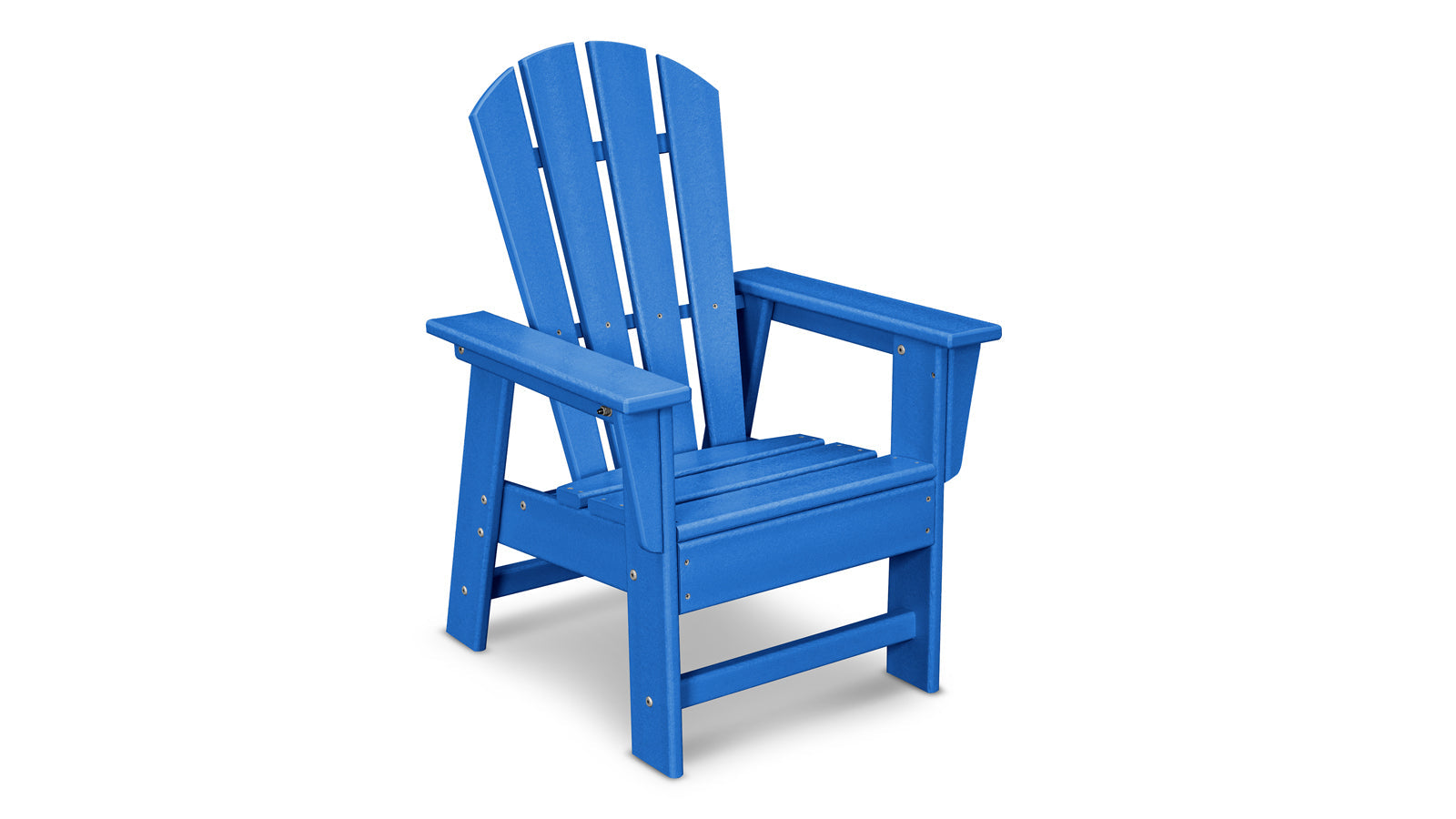 POLYWOOD Kids Adirondack Chair - Pacific Blue