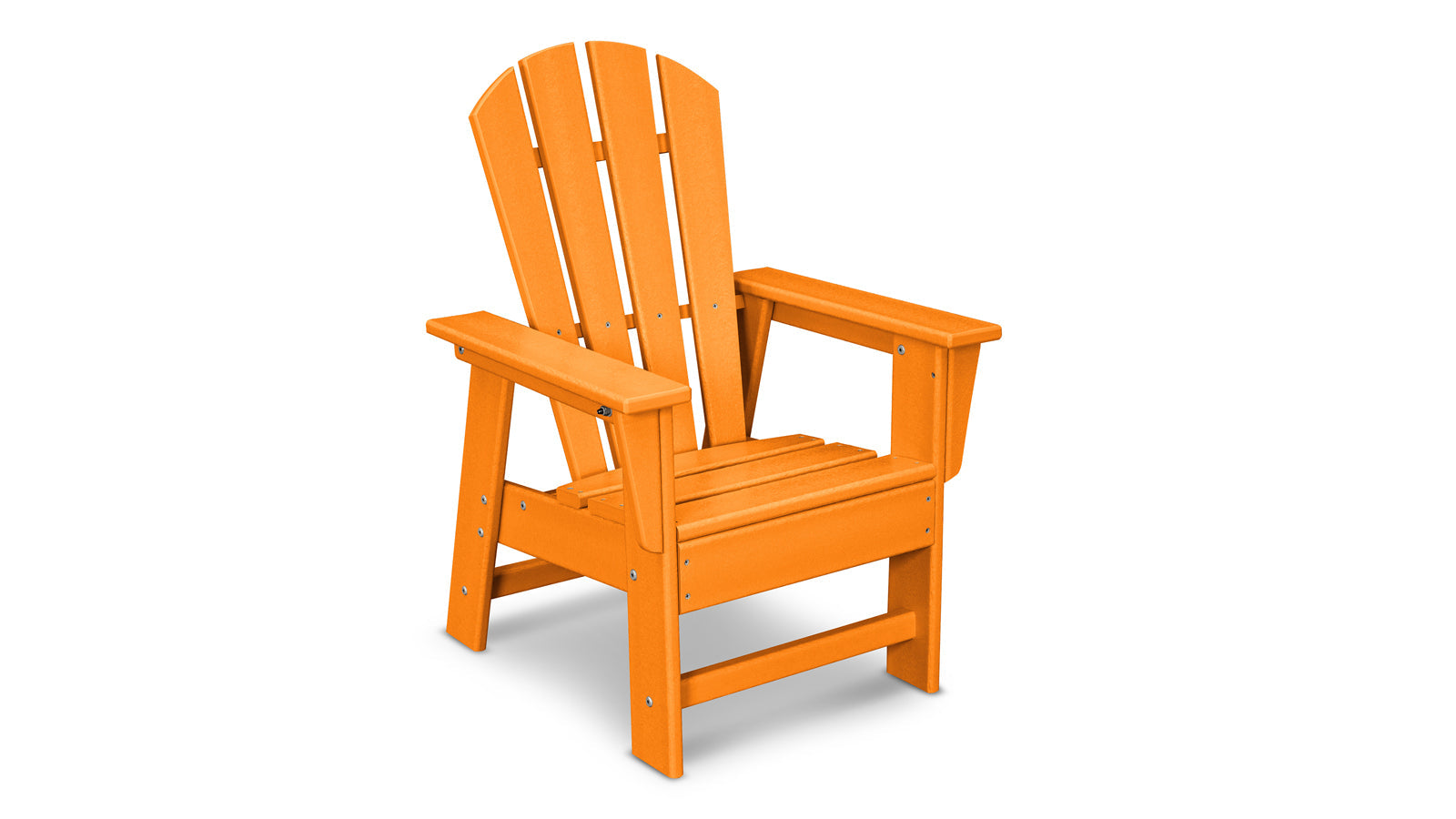 POLYWOOD Kids Adirondack Chair - Tangerine