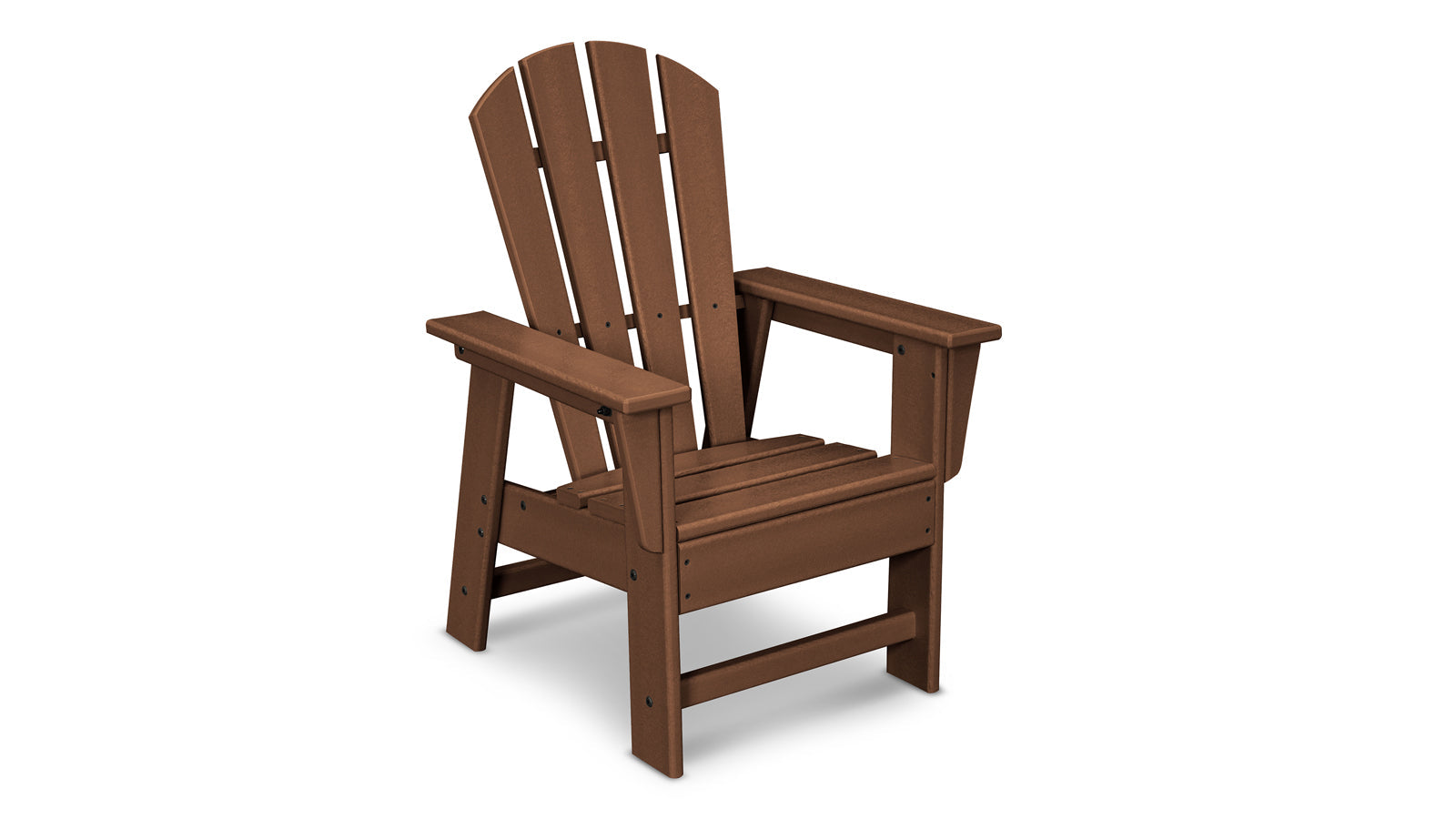 POLYWOOD Kids Adirondack Chair - Teak