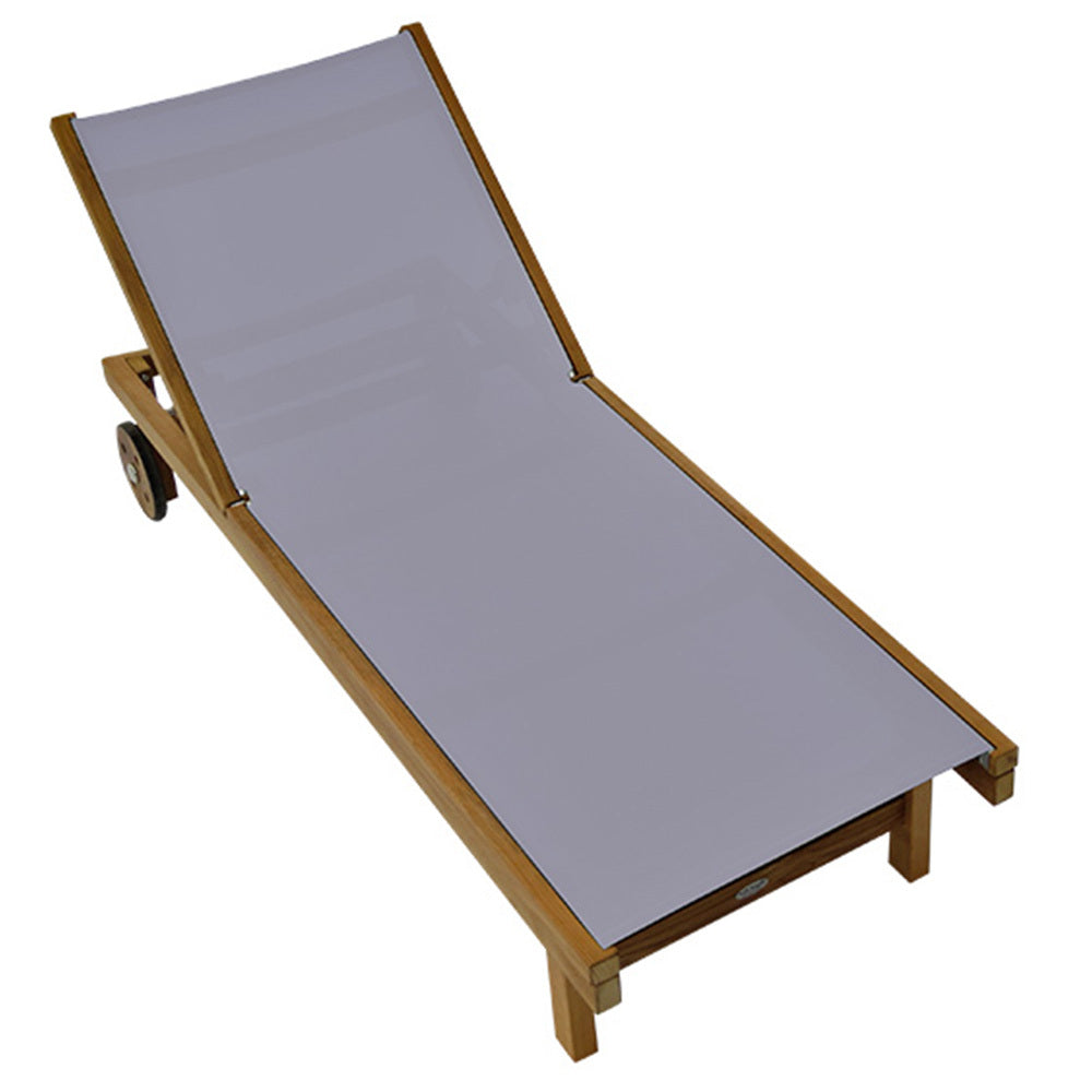 Royal Teak Sundaze Sling Chaise Lounge