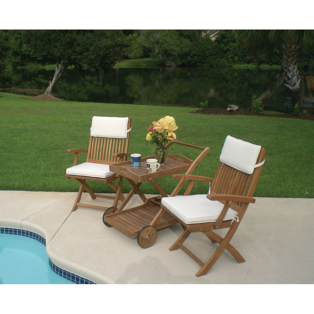 Royal Teak Sailor Folding Dining Arm Chair