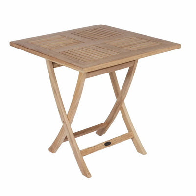 Royal Teak Sailor 30" Square Folding Dining Table