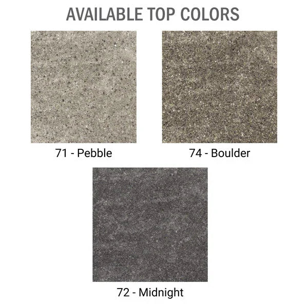 Natural series table top options