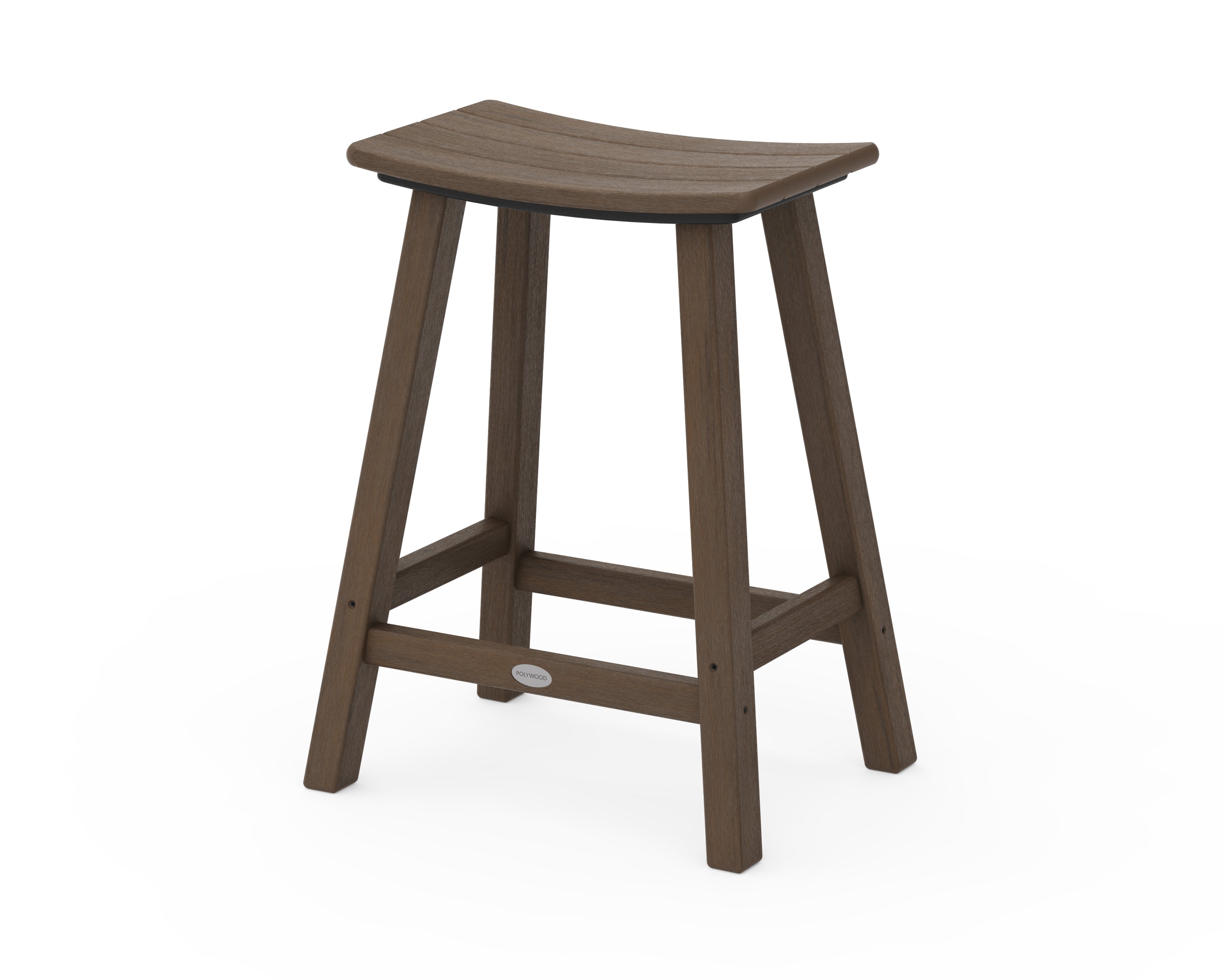 Traditional Saddle Counter Stool