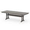 Farmhouse Trestle 38" x 96" Dining Table