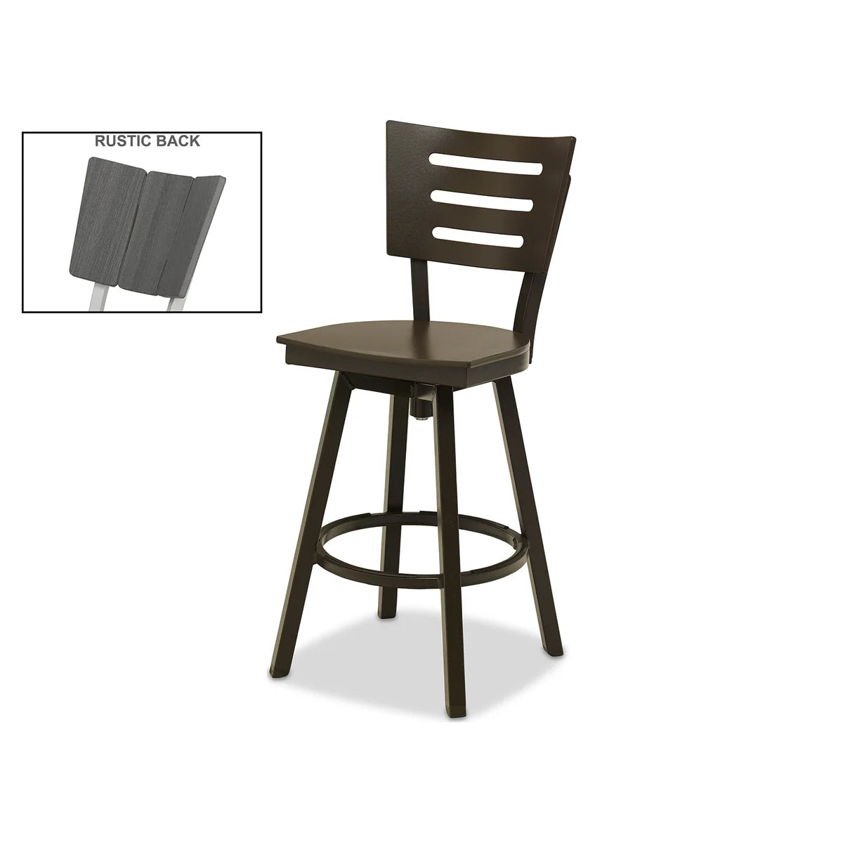 Telescope Casual Avant Bar Height Swivel Chair (Set of 2)-5