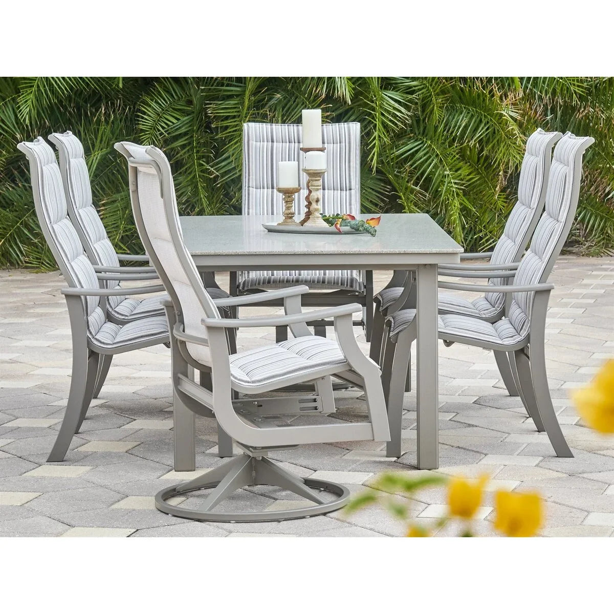 Telescope Casual St. Catherine MGP Sling Supreme High Back Dining Arm Chair (Set of 2)-4