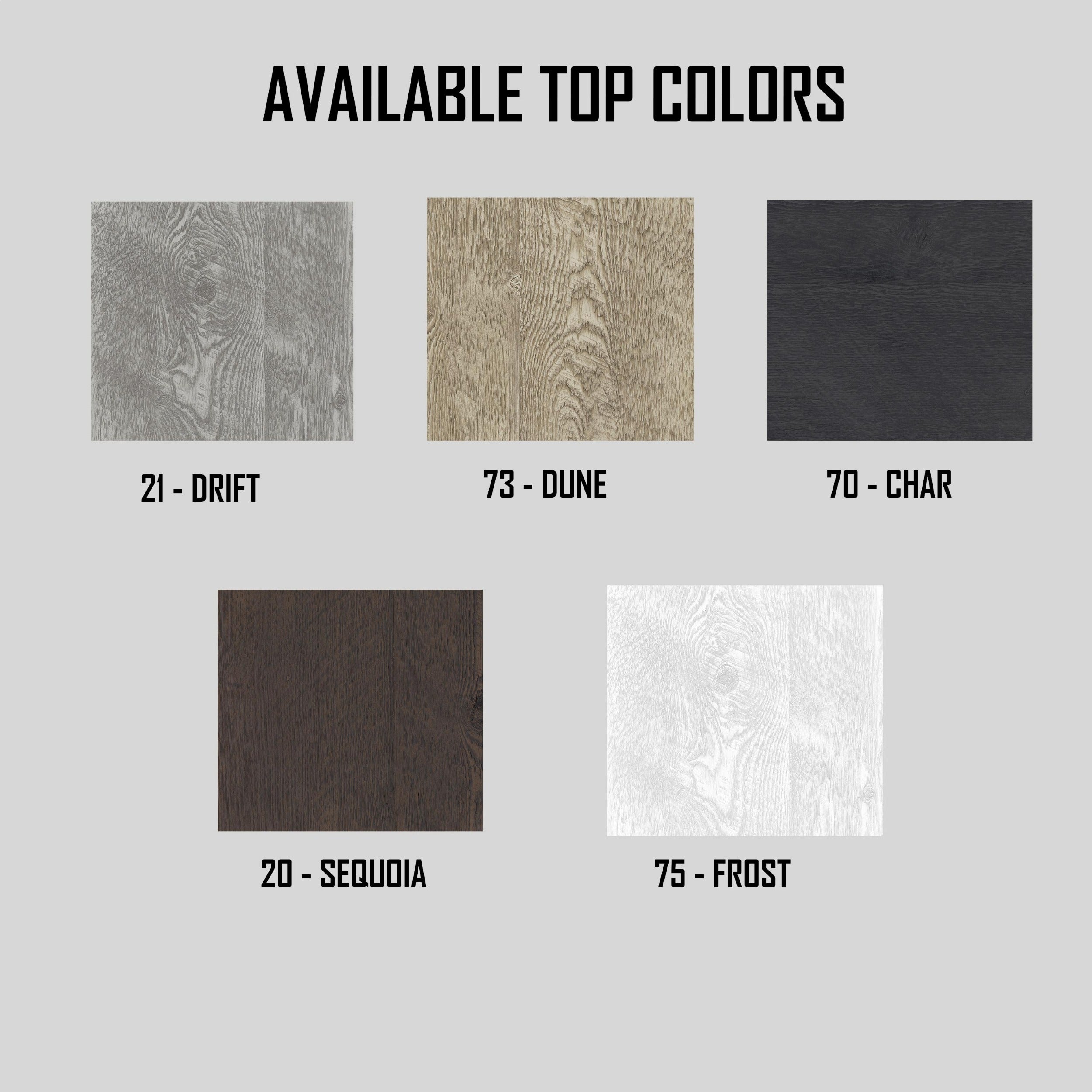 timber top colors 3