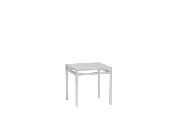 Toscana Side Table with Wheels - Grey