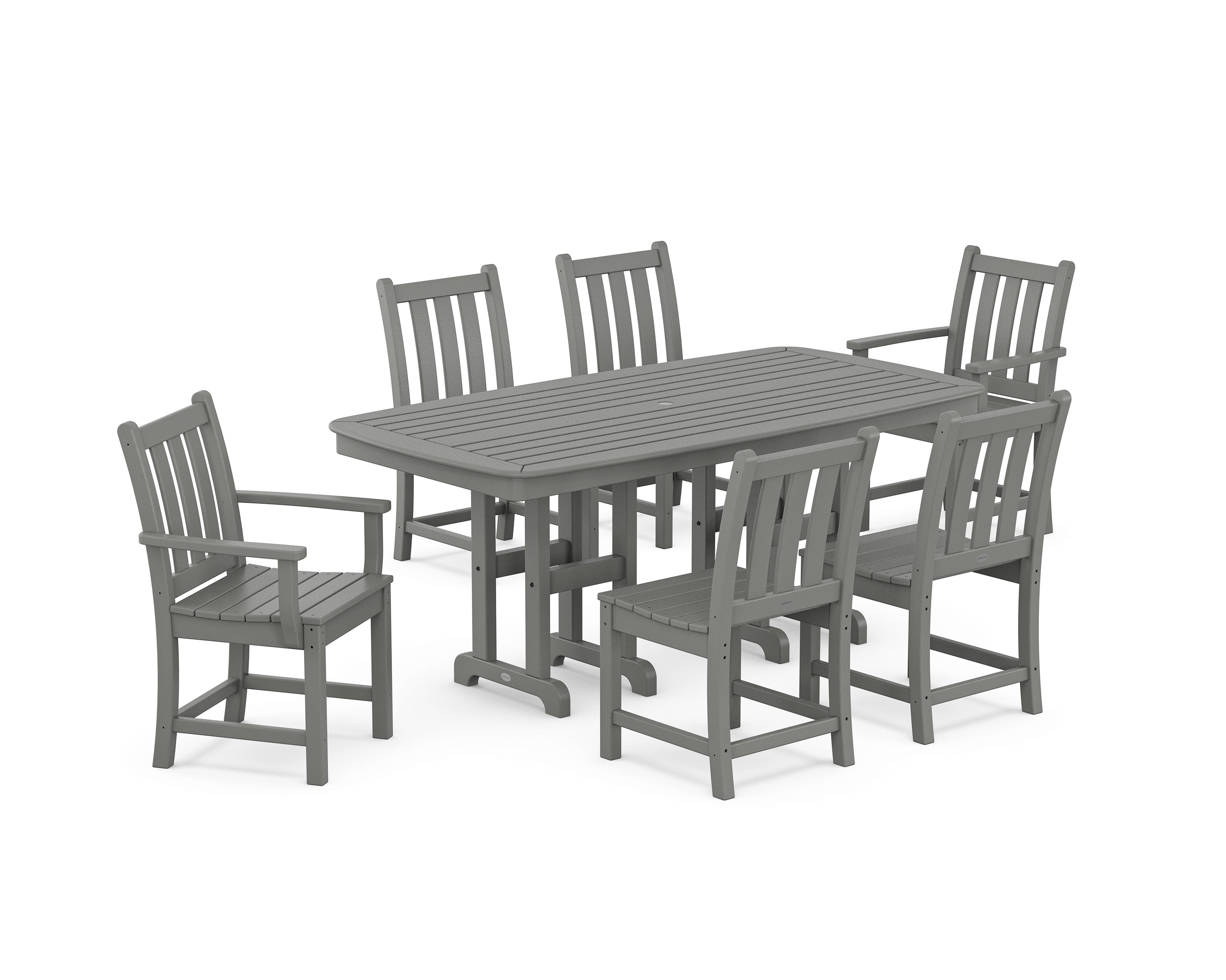 Traditional Garden 7-Piece Dining Set 1