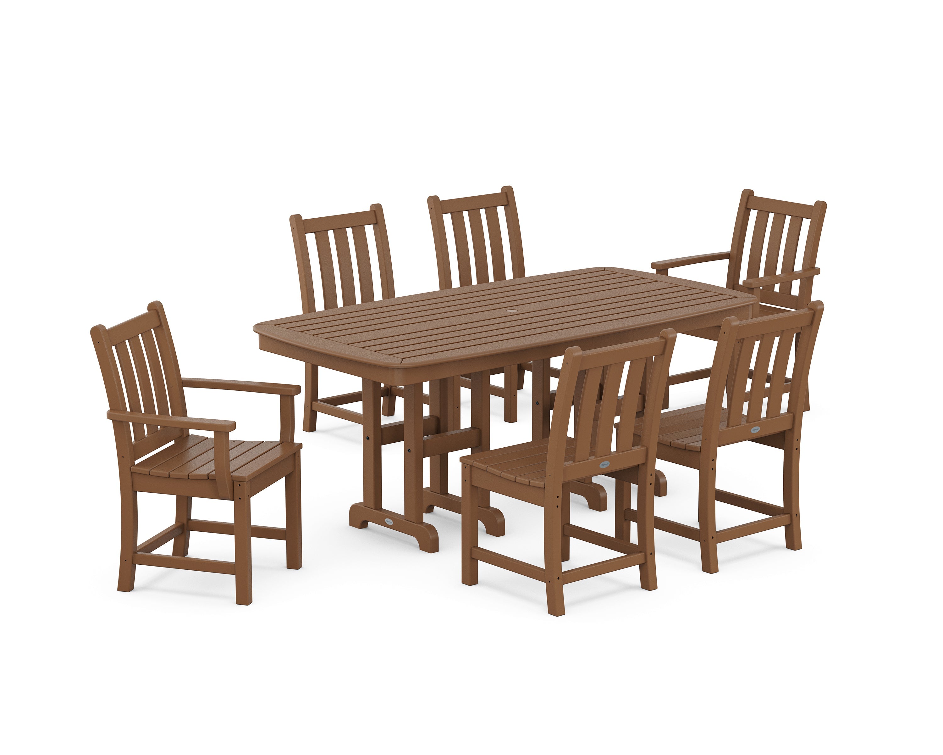 Traditional Garden 7-Piece Dining Set 4
