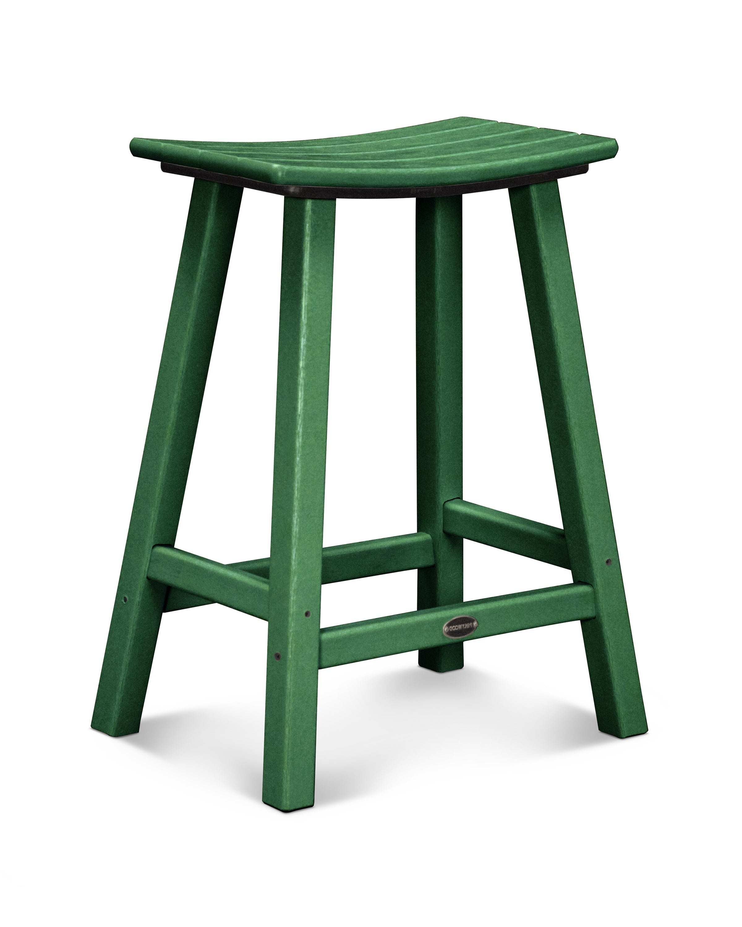 Traditional Saddle Counter Stool 2