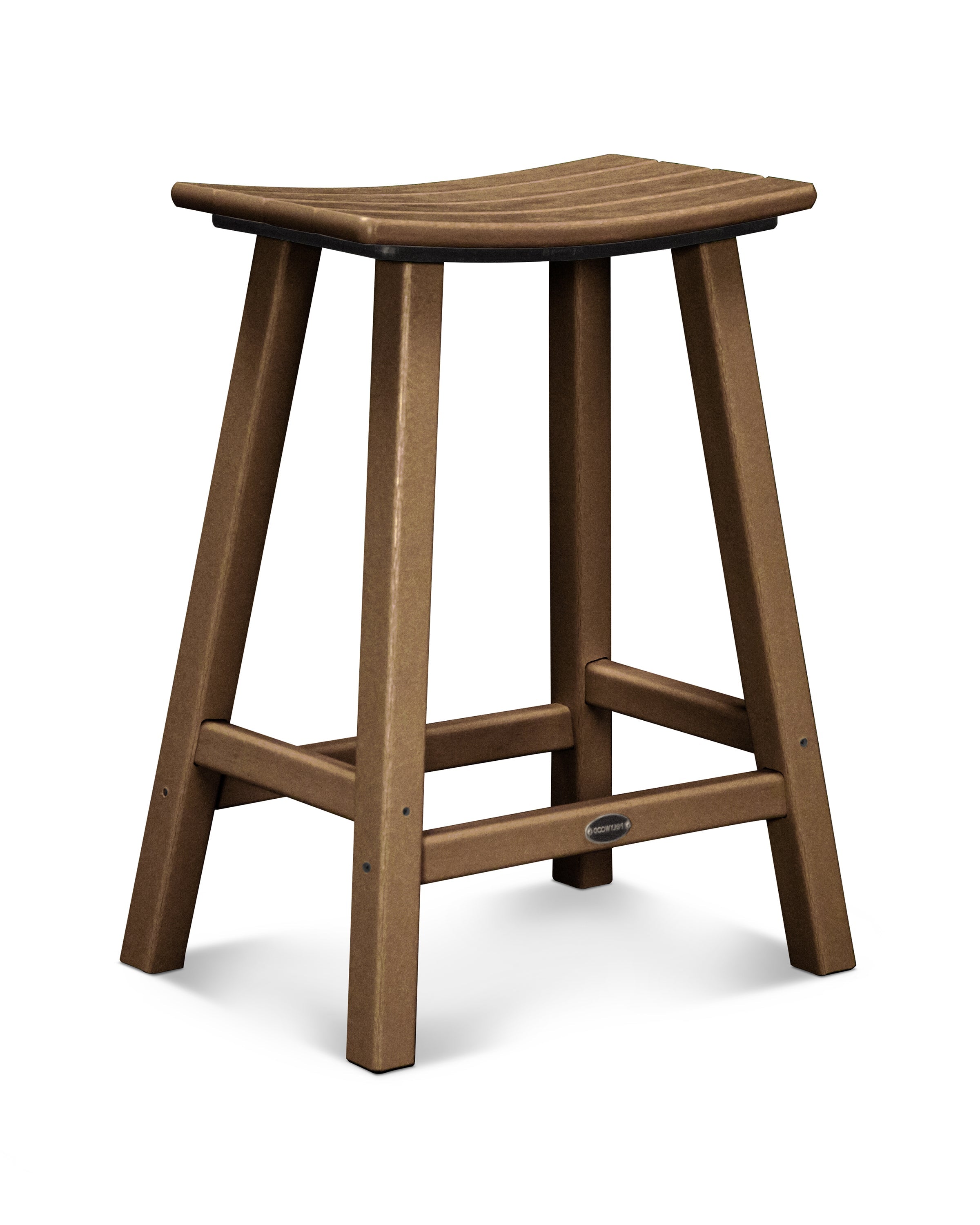 Traditional Saddle Counter Stool 4
