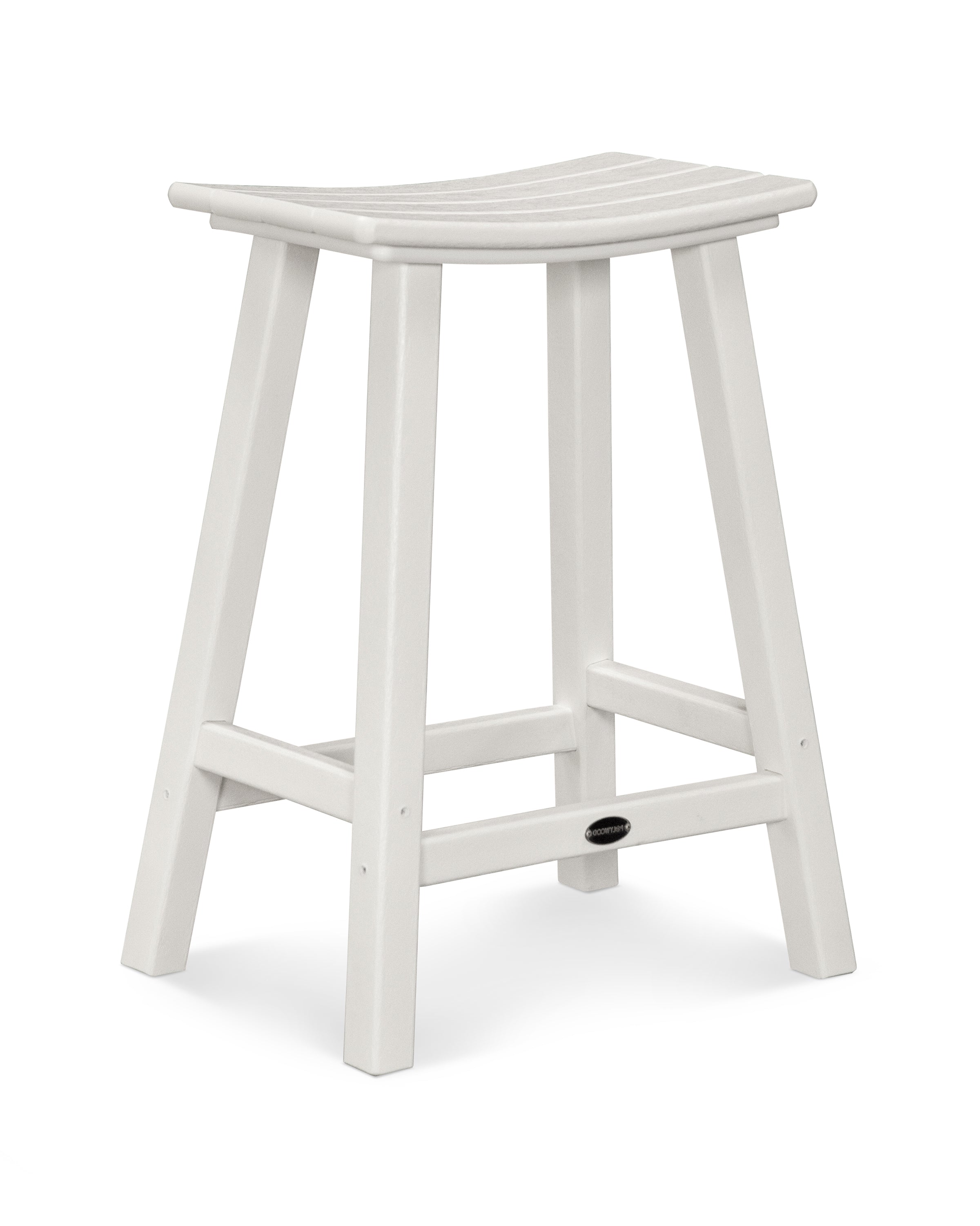 Traditional Saddle Counter Stool 6