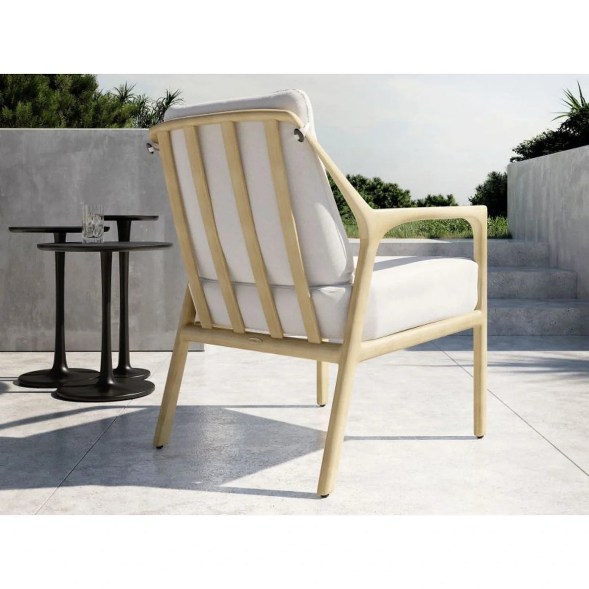 Tulip 16" Elliptical Side Table 1