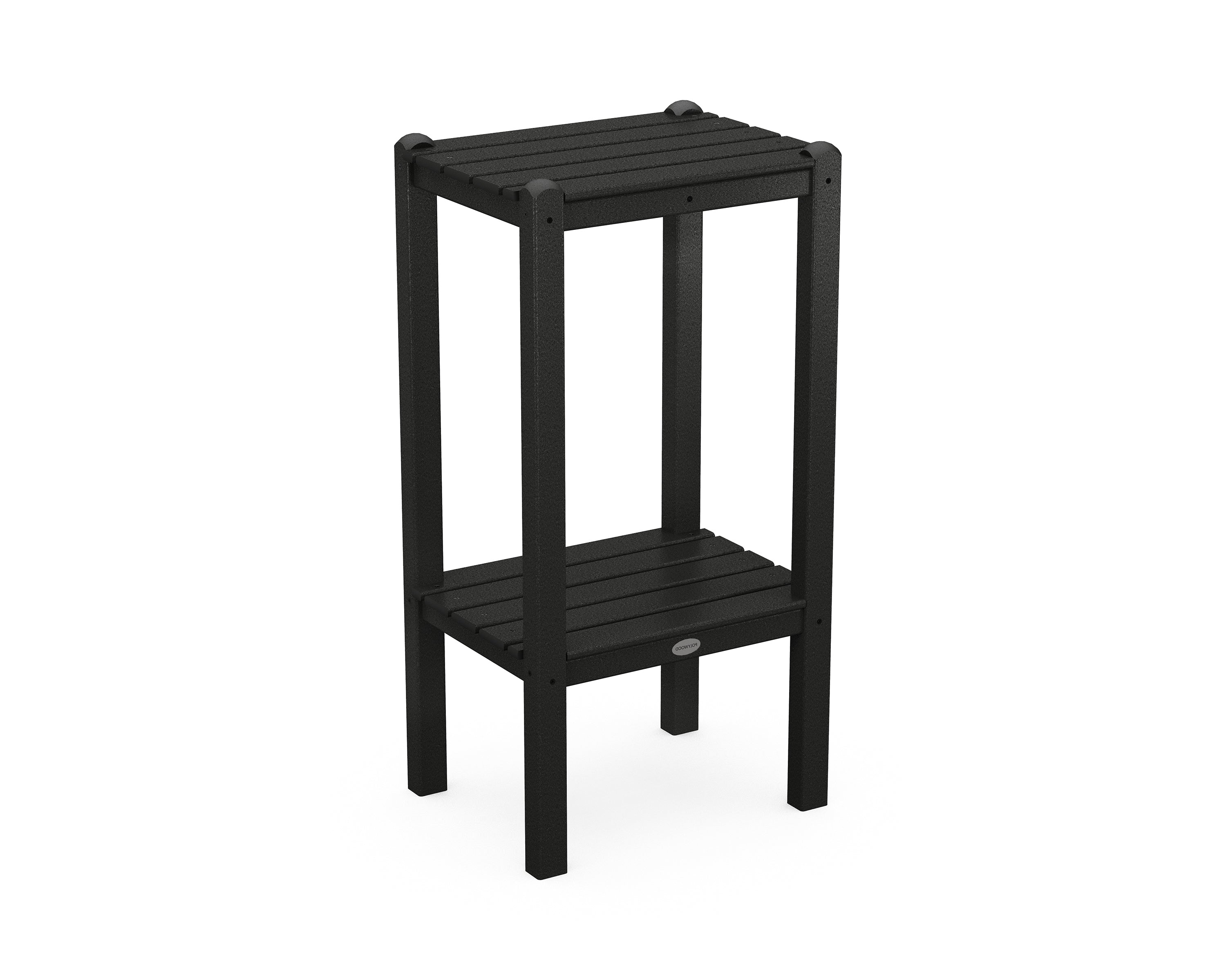 Two Shelf Bar Side Table