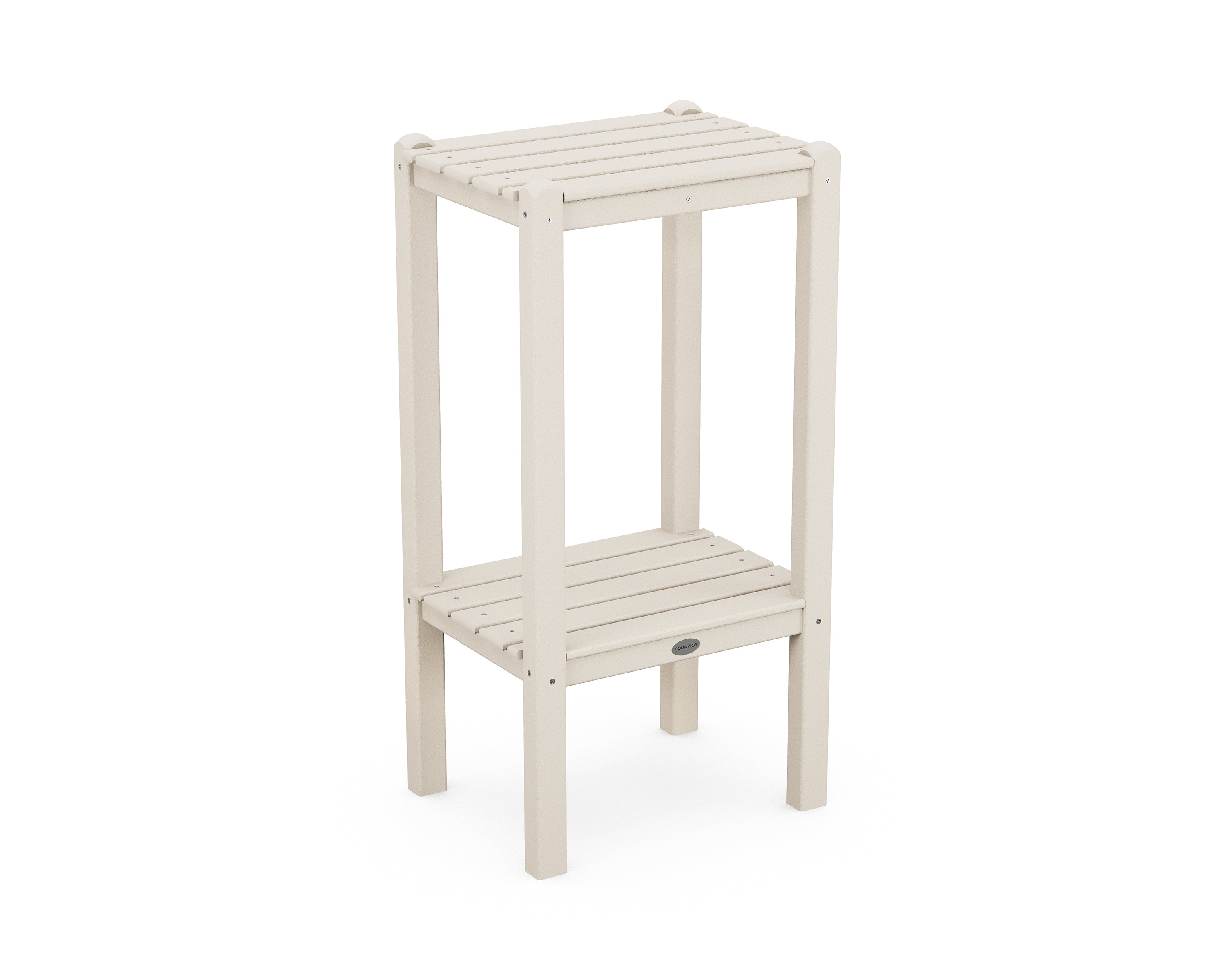 Two Shelf Bar Side Table 5