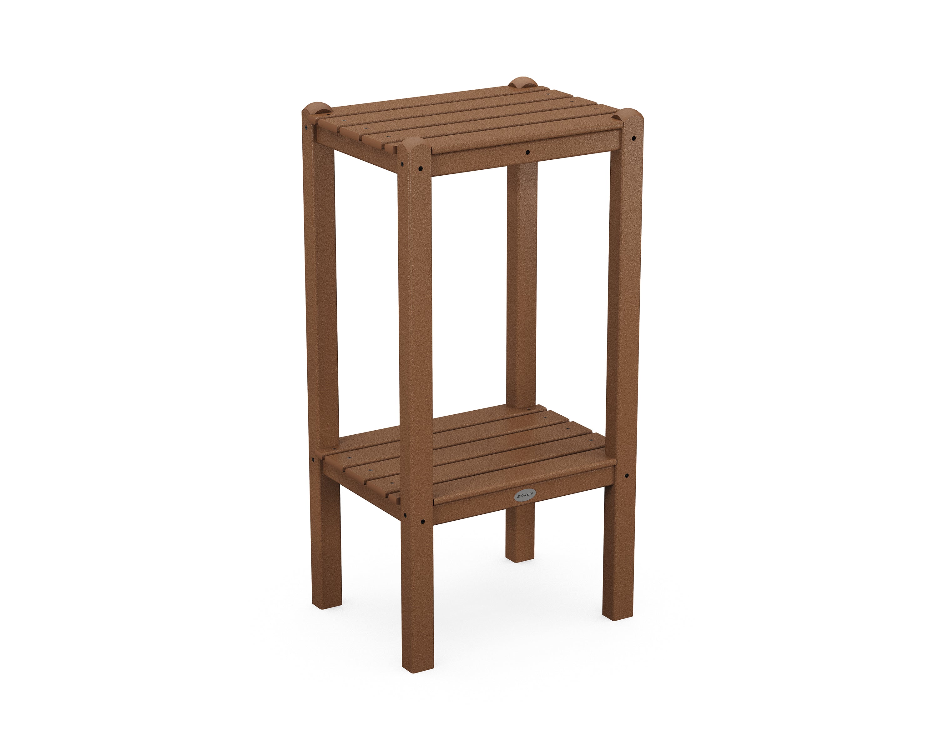 Two Shelf Bar Side Table 4