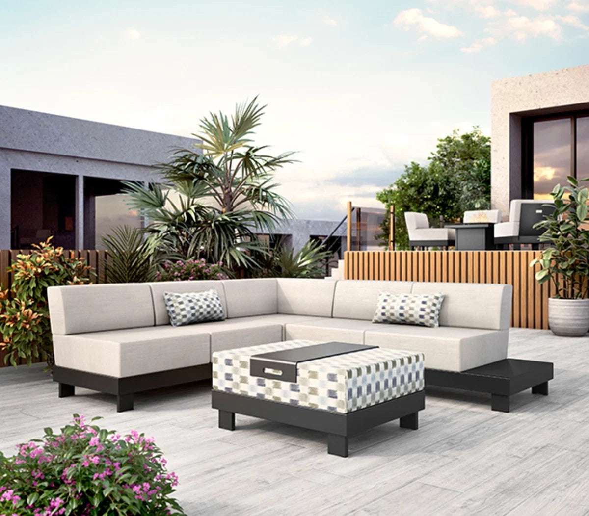 Urban Modular Armless Sofa 83430