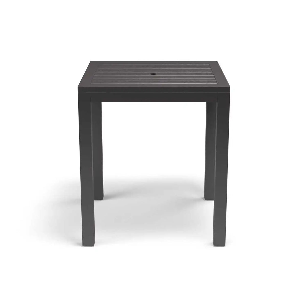 Vegas 36" Square Aluminum Pub Table with Umbrella Hole SW1201-P36 by Sunset West 1