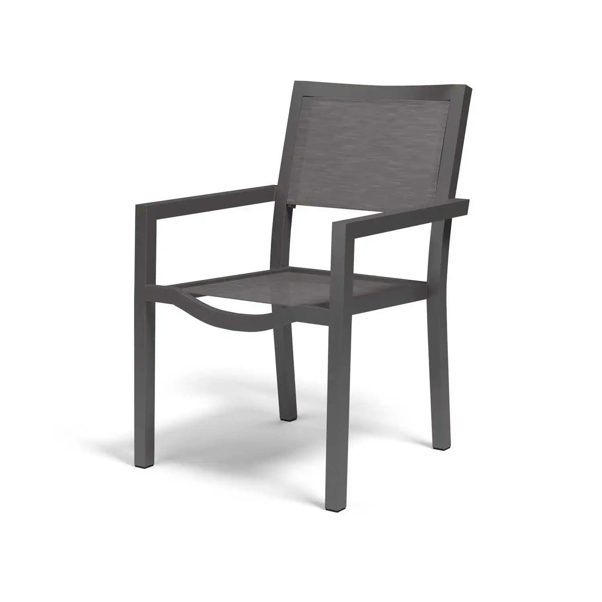 Vegas Aluminum Stackable Sling Dining Arm Chair SW1201-1 by Sunset West 6