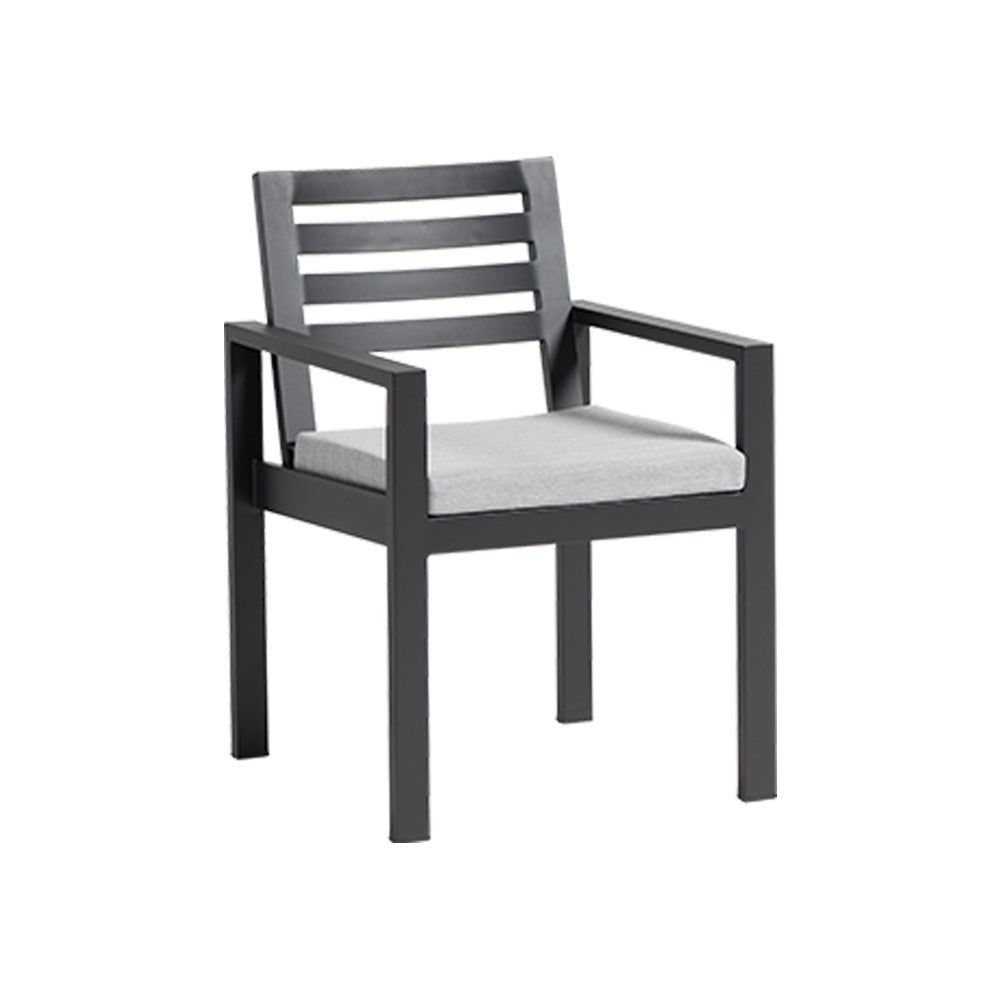 Vienna Cushioned Dining Arm Chair 