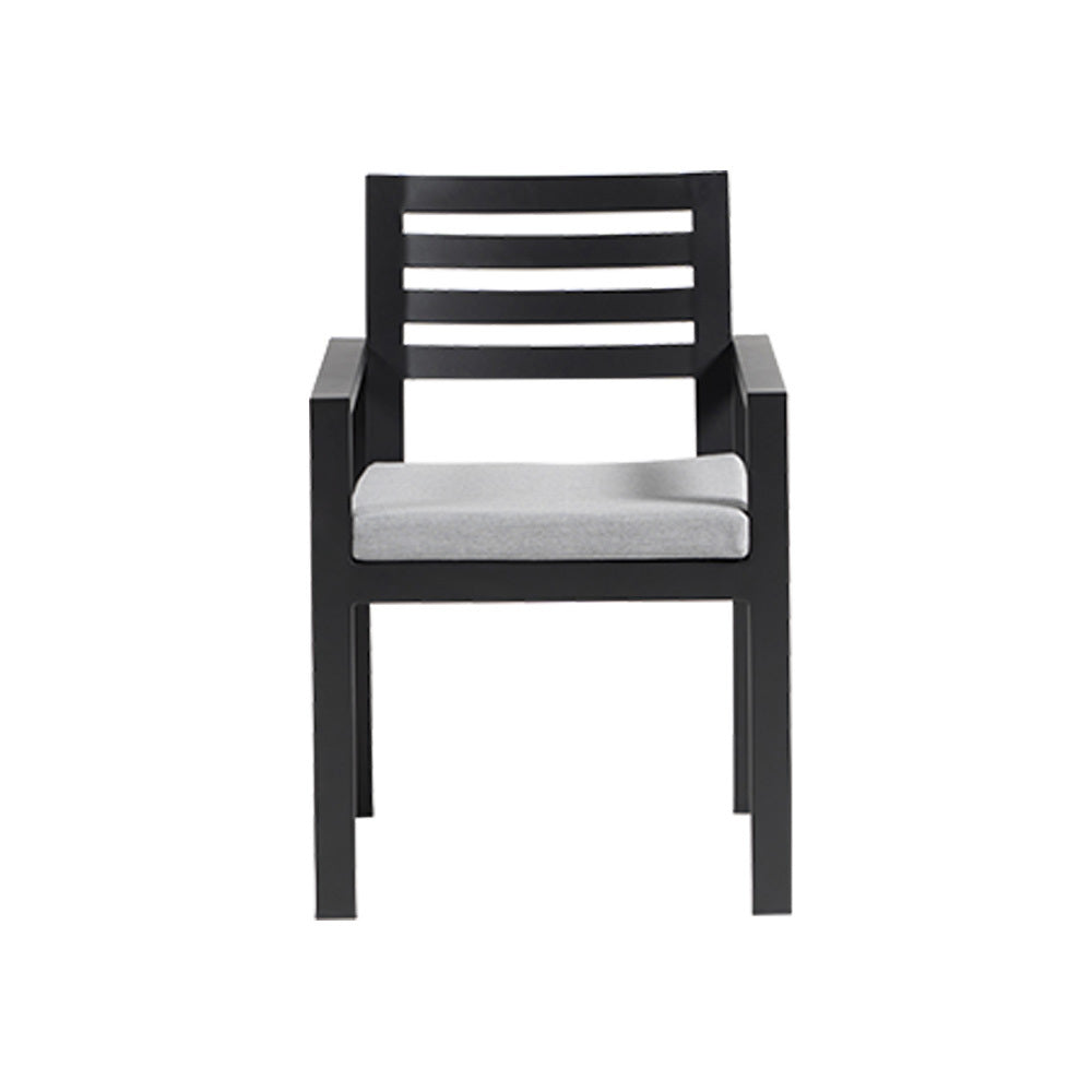 Vienna Cushioned Dining Arm Chair 1