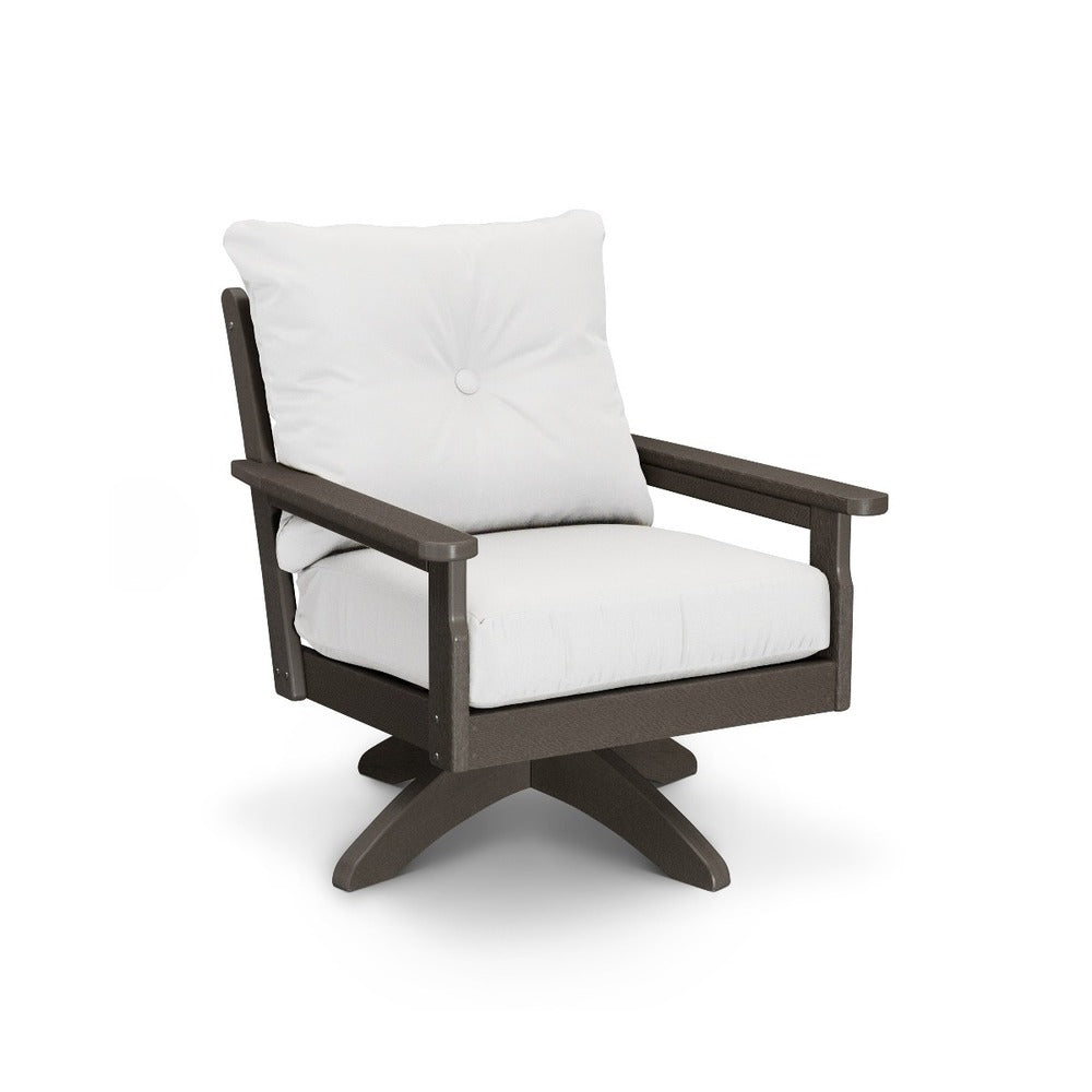 Vineyard Deep Seating Swivel Chair 7