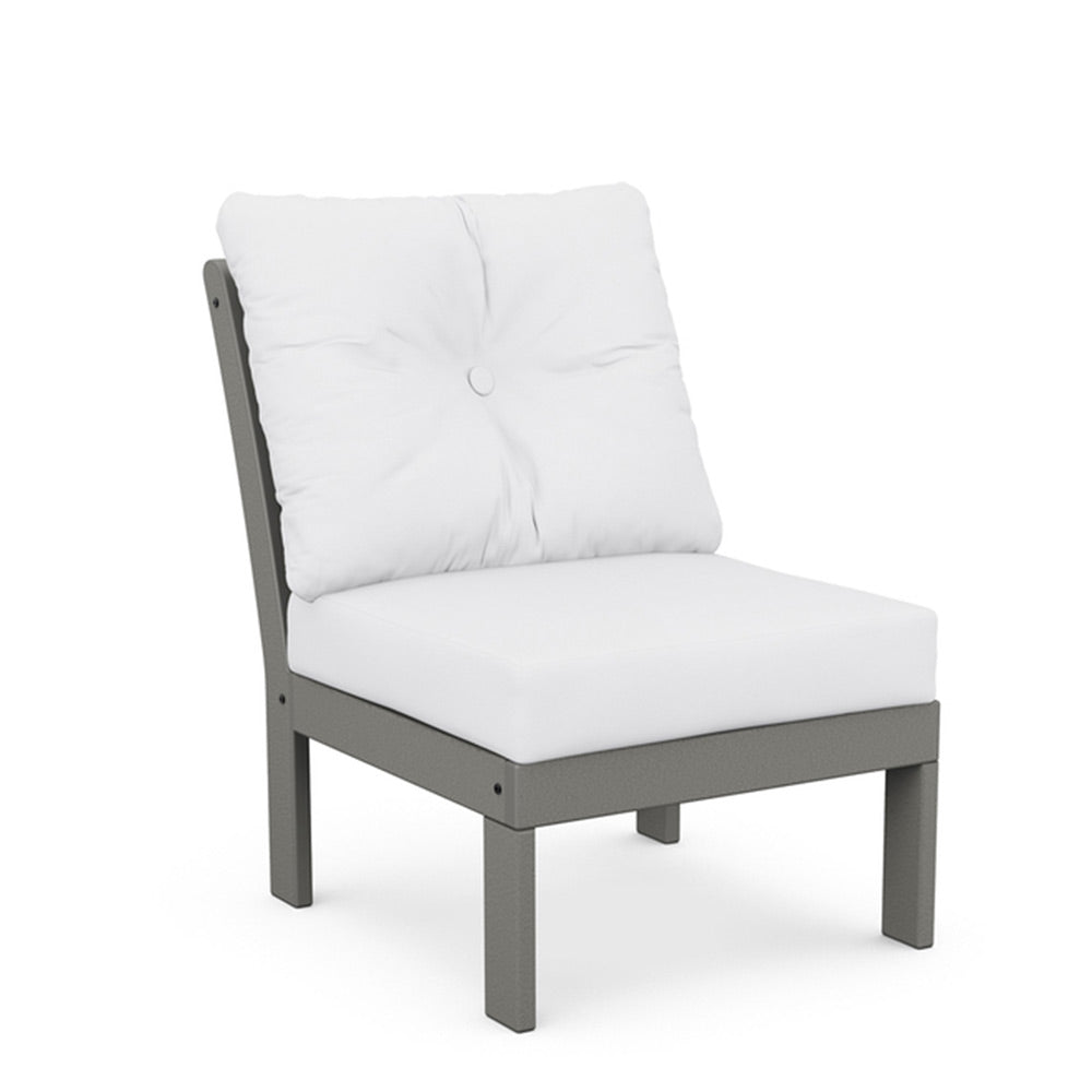 Vineyard Modular Armless Chair with Cushion 2