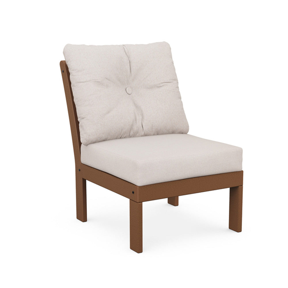 Vineyard Modular Armless Chair with Cushion 4