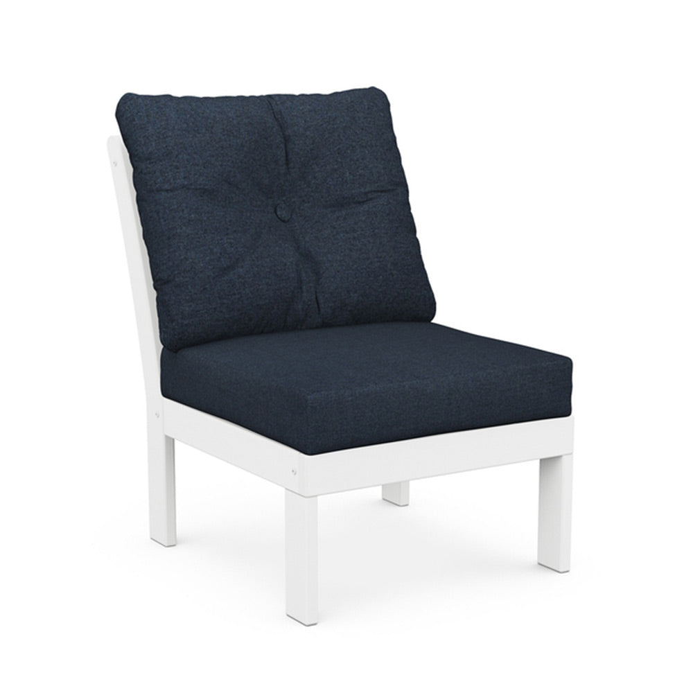 Vineyard Modular Armless Chair with Cushion 5
