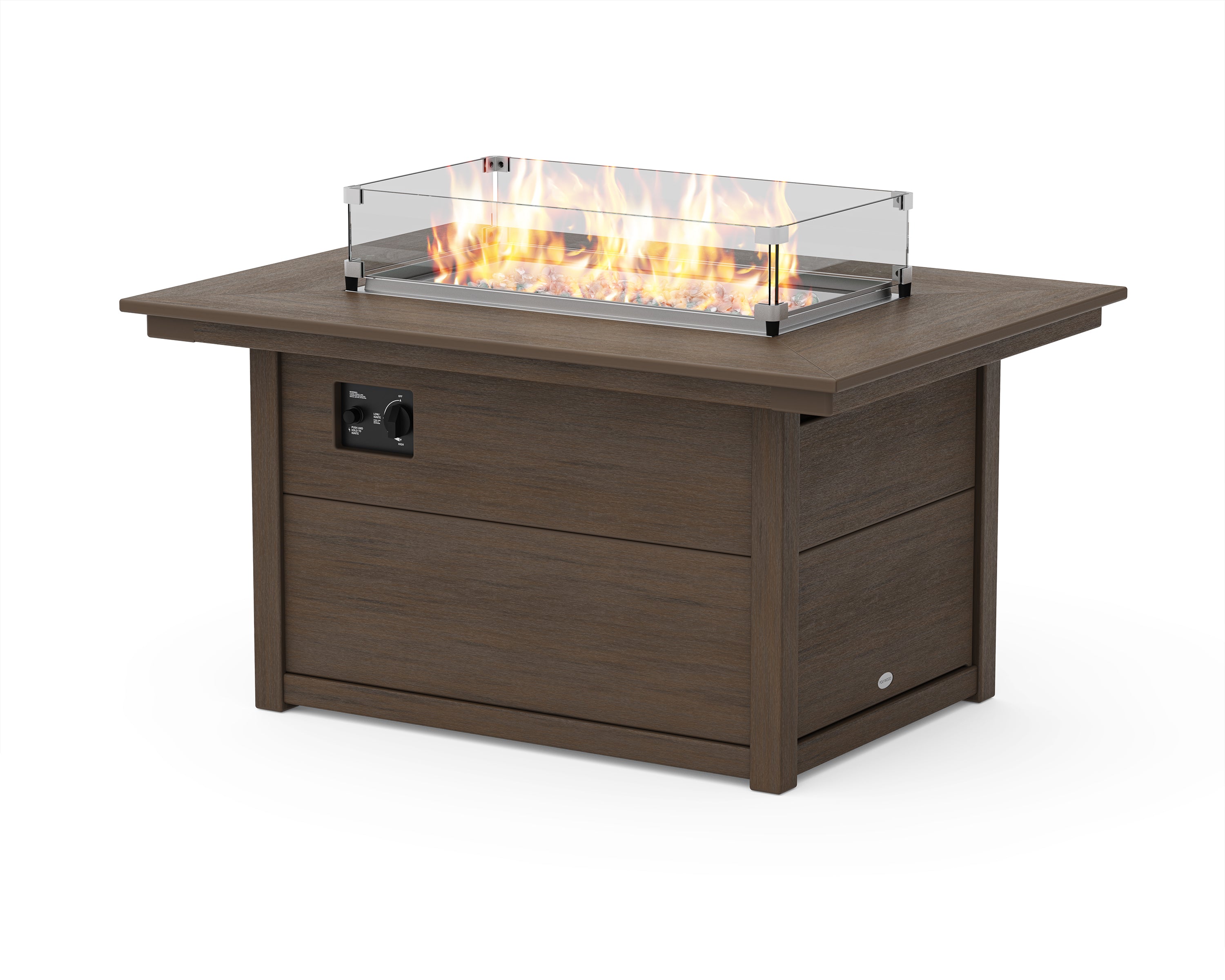 34" x 46" Rectangular Fire Pit Table