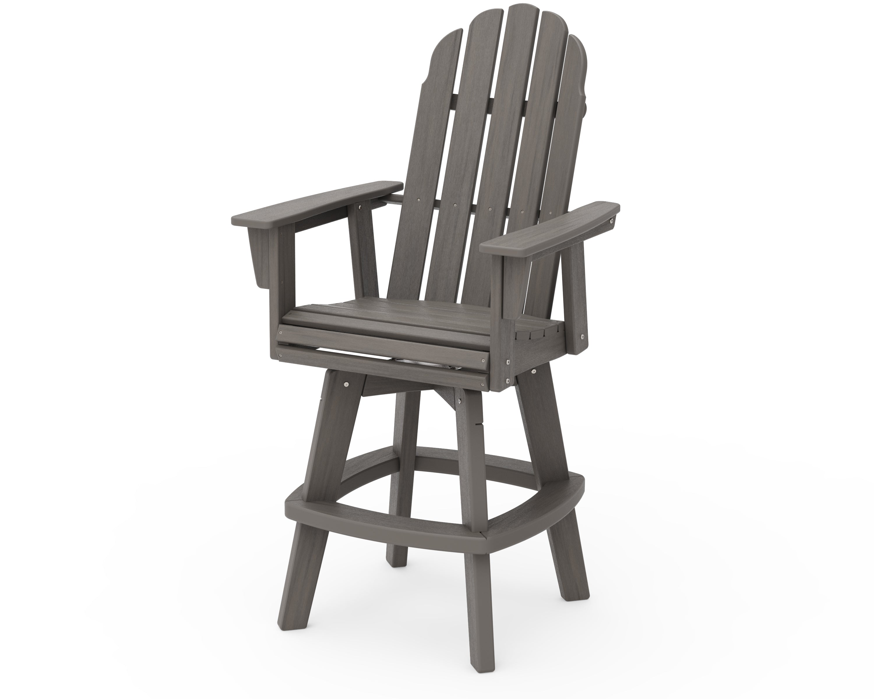Vineyard Adirondack Swivel Bar Chair
