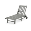Vineyard Chaise with Wheels