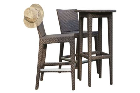 Outdoor Wicker Bar Sets