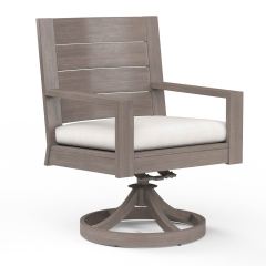 Laguna Cushioned Swivel Dining Chair 3501-11 by Sunset West