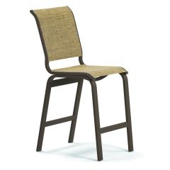 Aruba Sling Balcony Height Armless Cafe Chair (Set of 2) 5A30 by Telescope Casual
