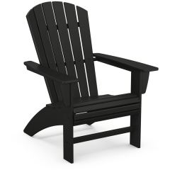 Nautical Curveback Adirondack Chair AD610 by POLYWOOD