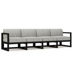 Alpine Extra Large Sofa - Black ALP-BK-XLS by Harmonia Living